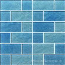 Blue Glass Crystal Tile Mosaic for Swimming Pool